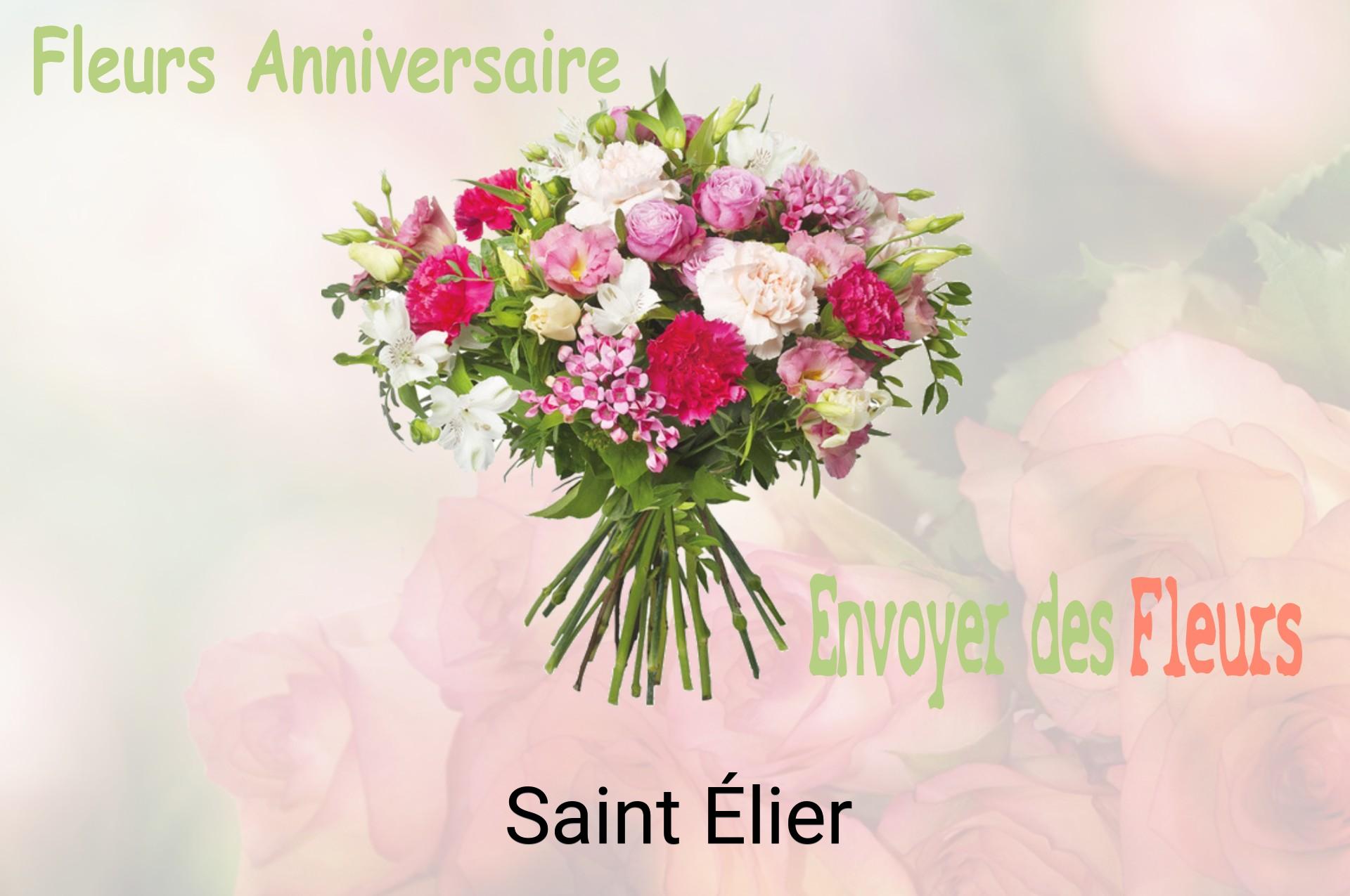 Bouquet de fleurs d’anniversaire livré à Saint-Élier